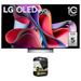 LG OLED55G3PUA OLED evo G3 55 Inch 4K Smart TV (2023 Model) Bundle with 2 YR CPS Enhanced Protection Pack