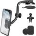 Car Phone Holder Mount with Suction Cup for Windshield/Dashboard/Air Vent One Hand Operation Anti-Shake Magnetic Cell