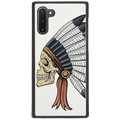 Indian Skull - UV Color Printed Phone Model: Samsung Note 10 Color: White