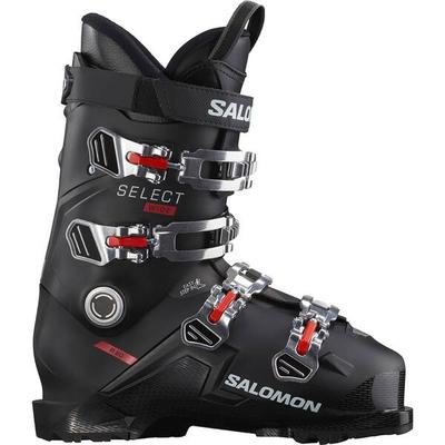 SALOMON Herren Ski-Schuhe ALP. BOOTS SELECT WIDE R80 Bk/Belu/Mtdr, Größe 26 in Schwarz