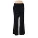 Ann Taylor LOFT Outlet Dress Pants - High Rise: Black Bottoms - Women's Size 10 Petite