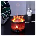 Cool Mist Humidifiers for Bedroom, Flame Humidifier 2 Colors Flame,Can Add Essential Oil, Portable Humidifier for Home,Bedroom,Office,Yoga,B