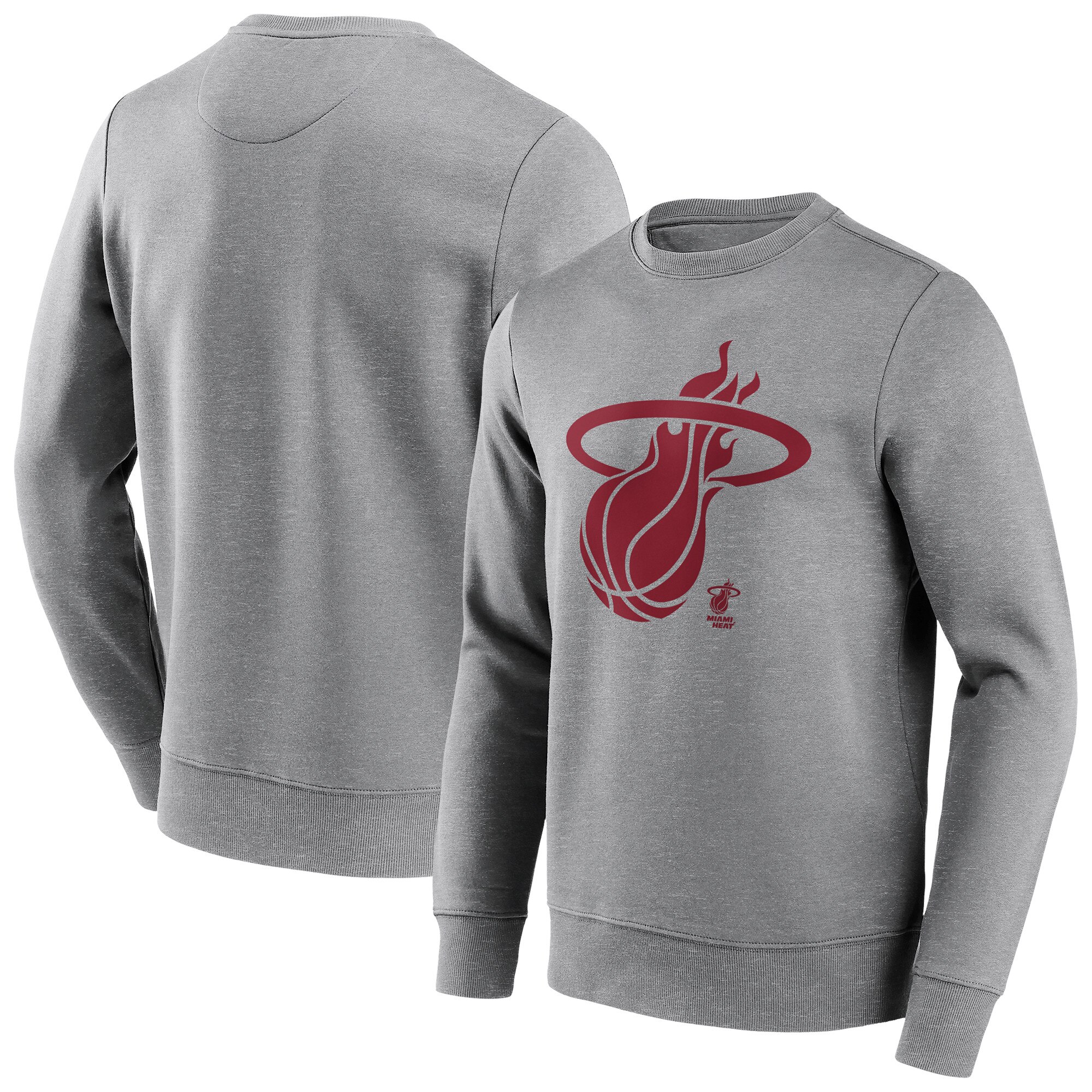 Miami Heat Fanatics Logo Rundhals-Sweatshirt mit Mono-Logo - Herren Image
