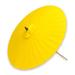 Decorative garden umbrella, 'Happy Garden in Yellow'