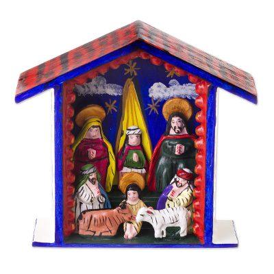 Nativity scene, 'Blessed Are Those Who Come'