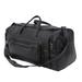 Brazil in the Dark,'Adjustable Black 100% Leather Travel Bag from Brazil (Large)'