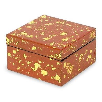 Golden Land,'Lacquered wood jewelry box'