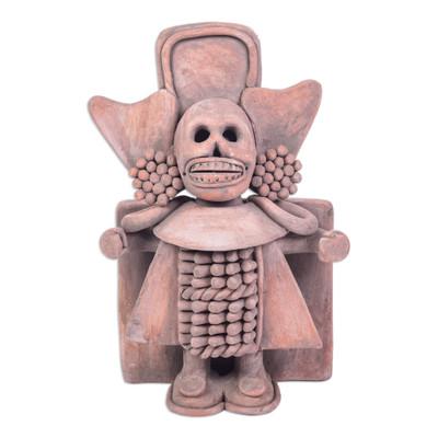 Mictlantecuhtli,'Handcrafted Lord of the Dead Scul...