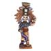 Aztec Sacrifice,'Aztec Skull Priest Ceramic Sculpture'