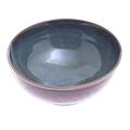 Happy Harvest,'Thai Blue and Red Ceramic Cereal Bowl'