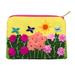 Butterfly Afternoon,'Andean Folk Art Cotton Applique Change Purse'