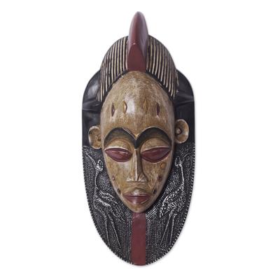 Flamingo Culture,'African Sese Wood Flamingo Mask Crafted in Ghana'