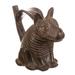 'Chimu Dog' - Hand Crafted Peruvian Archaeological Ceramic Dog Sculpture