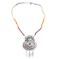 Be Peace,'Original World Peace Project Complex Symbolic Necklace'