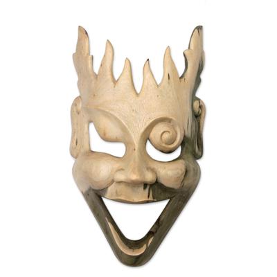 Man of Fire,'Unique Modern Wood Mask'