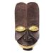 Bangwa,'Handmade African Sese Wood Mask'