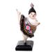 Artisan Crafted Wood Ballerina Statuette from Bali 'Ballet Dancer III'