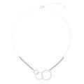 Abstract Union,'Abstract Sterling Silver Choker Necklace from Thailand'