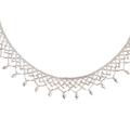 Princess Garland,'Thai Handcrafted Sterling Silver Choker Necklace'