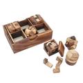 Beautiful Challenge,'Raintree Wood Puzzle Set from Thailand (6 Piece)'