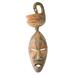 Sankofa Thoughts,'Sankofa-Themed African Wood Mask from Ghana'