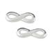 Shining Infinity,'Infinity Symbol Sterling Silver Earrings from Thailand'