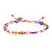 Colorful Protection,'Crystal and Nazar Glass Beaded Bracelet in Multicolor Hues'