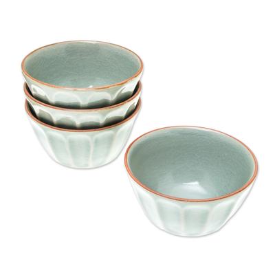 Simple Thai,'Celadon Ceramic Bowls from Thailand (...