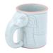 Calming Cup,'Hand Crafted Celadon Ceramic Elephant Mug'