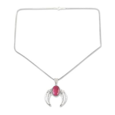 Treasure Garden,'14-Carat Ruby Pendant Necklace'