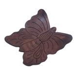 Butterfly Touchdown,'Balinese Handmade Water Draining Coconut Shell Soap Dish'