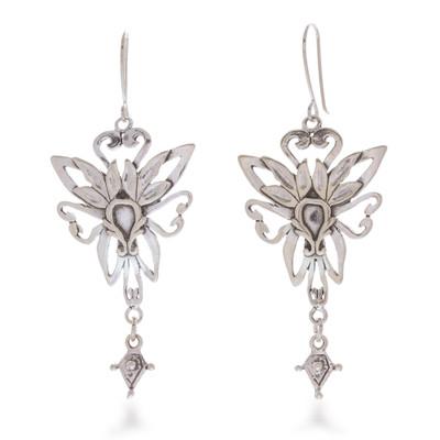 'Fairies' - Unique Taxco Silver Sterling Dangle Earrings