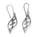 Adom,'Graceful Sterling Silver Dangle Earrings'