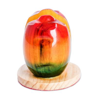 Juicy Jocote,'Handmade Jocote Fruit-Shaped Napkin Holder'