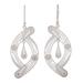 Unison,'Peruvian Filigree Jewelry Sterling Silver Hook Earrings'