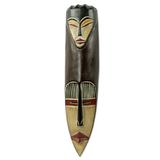 'Guro Fertility Wall Wood Mask Replica Hand-carved by Artisan'