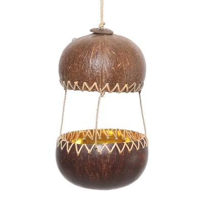 Kintamani House,'Handcrafted Coconut Shell Bird Feeder'