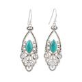 Baroness,'Handcrafted Sterling Silver Earrings from India'