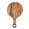 Cook with Passion,'Circular Teak Wood Cutting Board Crafted in Thailand'