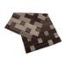 Modern Bricks,'All Wool Neutral Colors Rectangular Area Rug (2.5x5)'