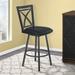 Orren Ellis Bonnett Swivel 26" Counter Stool Upholstered in Green | Bar Stool (30" Seat Height) | Wayfair 2CEB05C13A684969B22B7FF2ABBDFE61