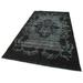 Black 112 x 60 x 0.4 in Area Rug - Rug N Carpet Runner Oyma Runner 4'11" X 9'3" Indoor/Outdoor Area Rug | 112 H x 60 W x 0.4 D in | Wayfair