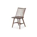 Gracie Oaks Eranda Slat Back Dining Chair Wood in Brown | Wayfair 3518921C8B0943E58F81679E5E40FE58