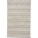 White 150 x 108 x 0.37 in Area Rug - Dovecove Rectangle Cluff Area Rug Viscose, Wool | 150 H x 108 W x 0.37 D in | Wayfair