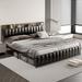 Latitude Run® Vedh Standard Bed Upholstered/Metal | 40.5 H x 77.5 W x 86.6 D in | Wayfair 098BBCE2AB9C4281865C50444E2AF5A7