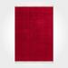 Red 99 x 40 x 0.4 in Area Rug - Hokku Designs Graciemay Cotton Indoor/Outdoor Area Rug w/ Non-Slip Backing Metal | 99 H x 40 W x 0.4 D in | Wayfair