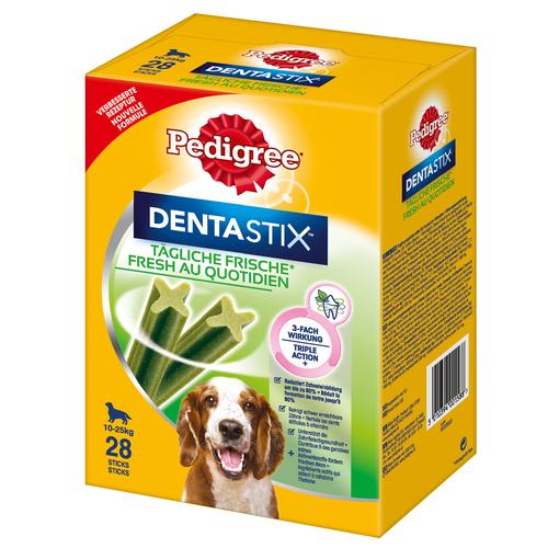 112 x Pedigree Dentastix Tägliche Zahnpflege/ Fresh Tägliche Frische - Fresh - für mittelgroße...