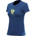 Dainese Tarmac Ladies T-Shirt, blue, Size S for Women