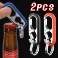 Porte-clés de voiture multifonction créatif pour hommes ouvre-boîte de bouteille de vin portable