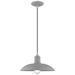 1 Light Nordic Gray Mini Pendant